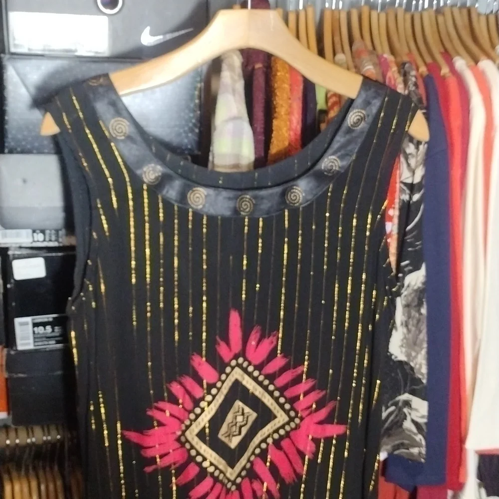 ASHRO women's long dress size 12 - Picture 2 of 6